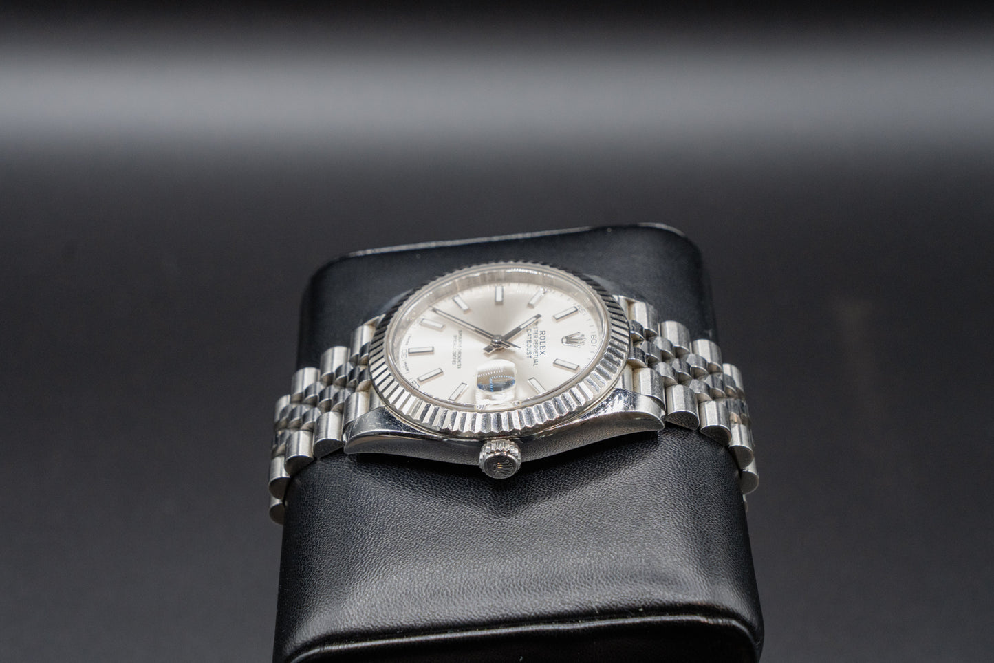 Rolex Datejust 41 mit silbernem Zifferblatt und Jubilee Band