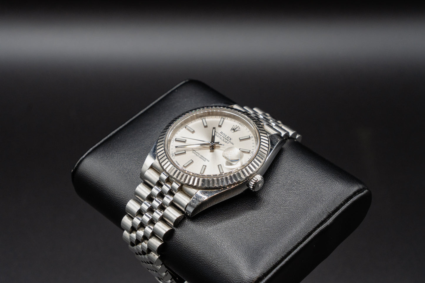 Rolex Datejust 41 mit silbernem Zifferblatt und Jubilee Band