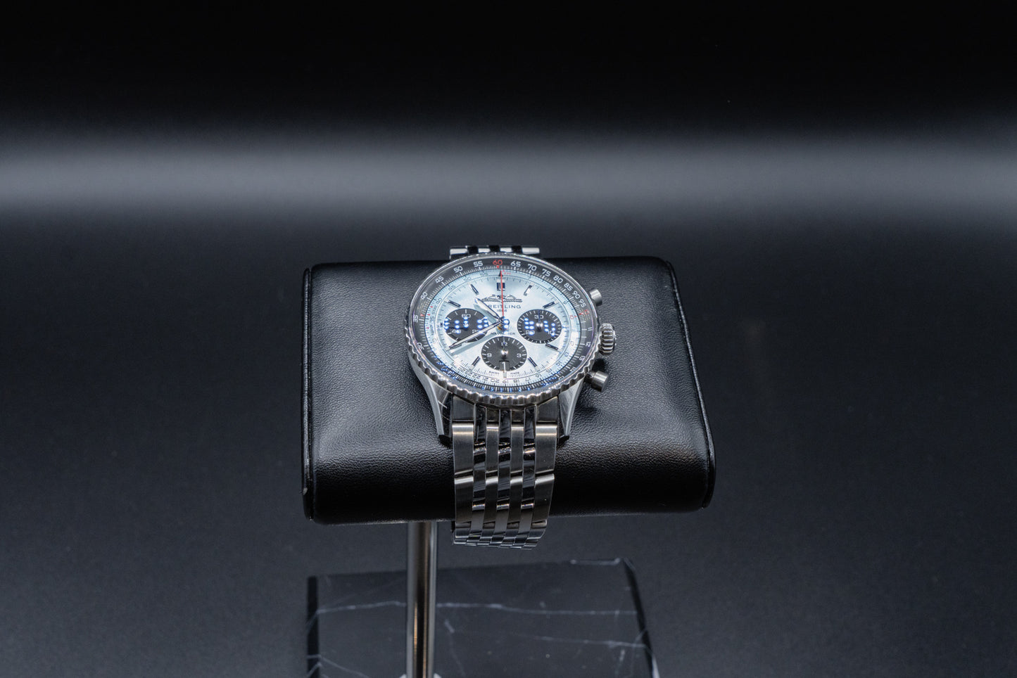 Breitling Navitimer B01 Chronograph 43 Zifferblatt Eisblau