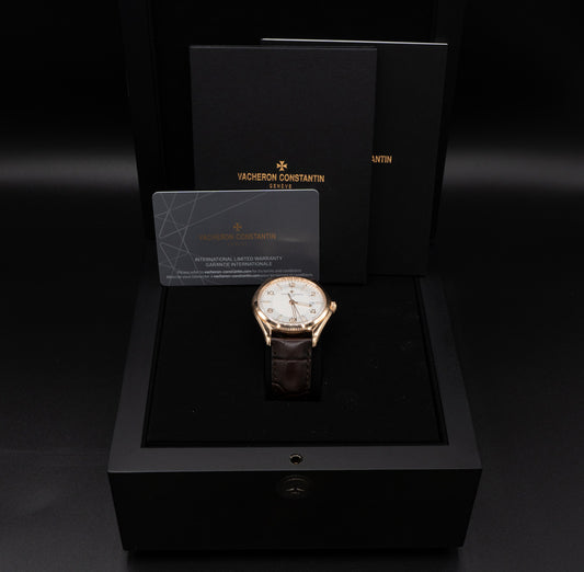 Vacheron Constantin FiftySix Ref. 4600E/000R-B441 Rosegold Zifferblatt silber